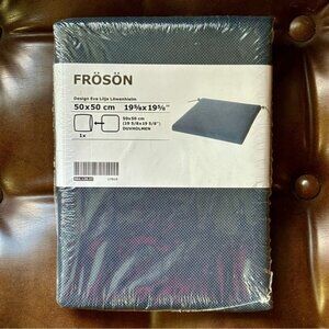 Dark Grey Outdoor Chair Cushion Cover